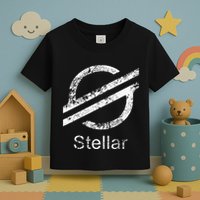 Stellar Lumens Crypto Xlm Token Decentralized Blockchain Toddler T-Shirt