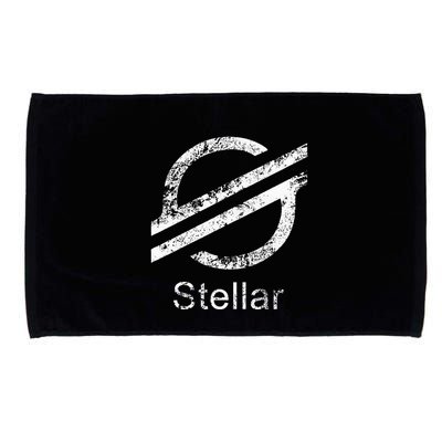 Stellar Lumens Crypto Xlm Token Decentralized Blockchain Microfiber Hand Towel
