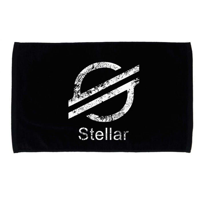 Stellar Lumens Crypto Xlm Token Decentralized Blockchain Microfiber Hand Towel