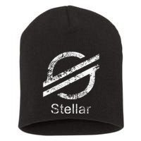 Stellar Lumens Crypto Xlm Token Decentralized Blockchain Short Acrylic Beanie