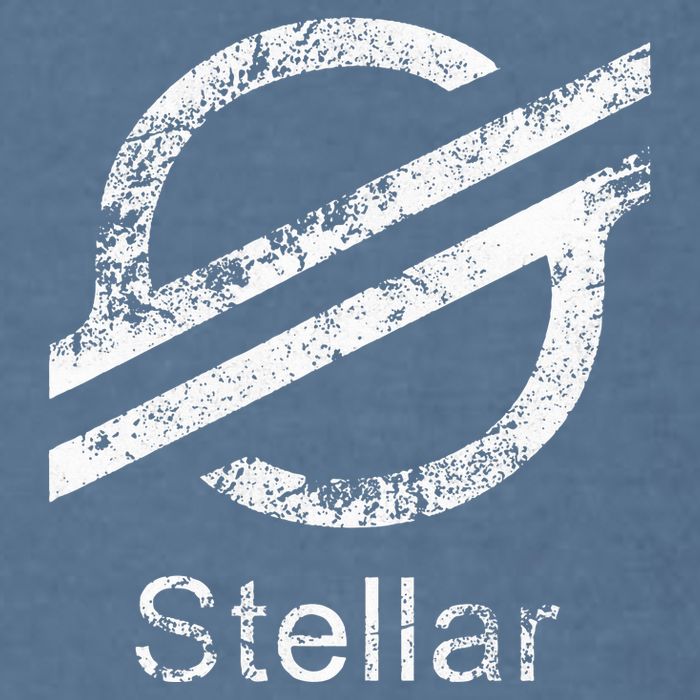 Stellar Lumens Crypto Xlm Token Decentralized Blockchain Garment-Dyed Sweatshirt