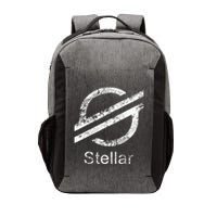 Stellar Lumens Crypto Xlm Token Decentralized Blockchain Vector Backpack