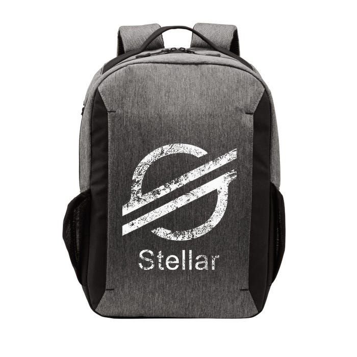 Stellar Lumens Crypto Xlm Token Decentralized Blockchain Vector Backpack