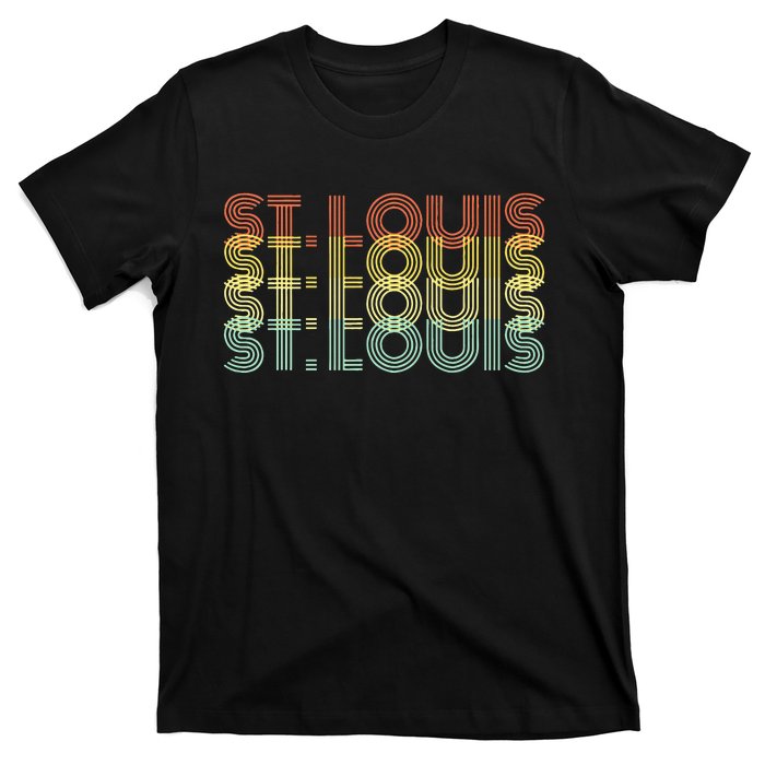 St. Louis City Retro Vintage Hometown Missouri T-Shirt