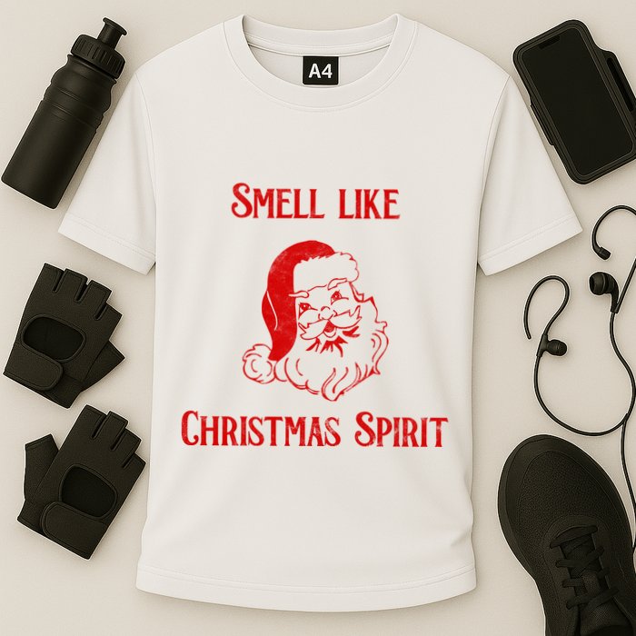Smells Like Christmas Cooling Performance Crew T-Shirt
