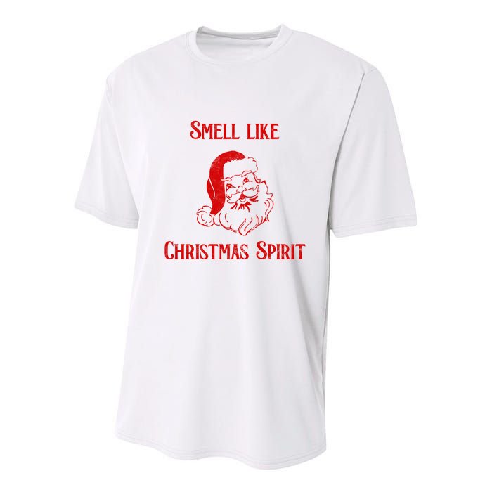 Smells Like Christmas Youth Performance Sprint T-Shirt