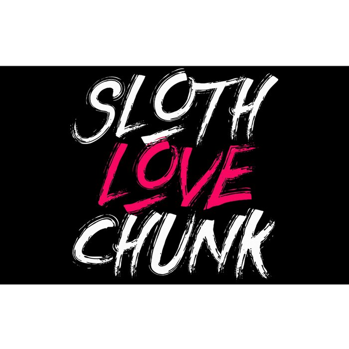 Sloth Love Chunk Vintage 80s Movie Gift Bumper Sticker