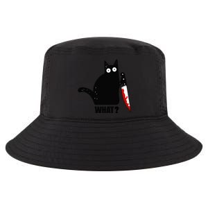 Spooky Lockdown Cat Cool Comfort Performance Bucket Hat