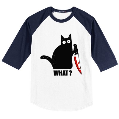 Spooky Lockdown Cat Baseball Sleeve Shirt