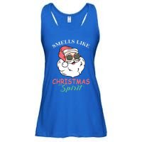 Smells Like Christmas Spirigift Funny Santa Claus Gift Ladies Essential Flowy Tank