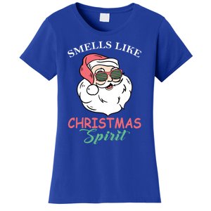 Smells Like Christmas Spirigift Funny Santa Claus Gift Women's T-Shirt