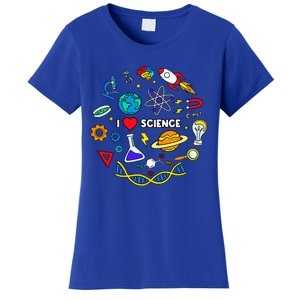 Science Lover Chemistry Biology Physics Love Science Women's T-Shirt