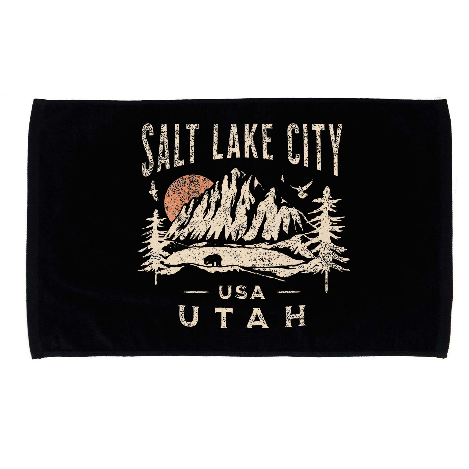 Salt Lake City Microfiber Hand Towel