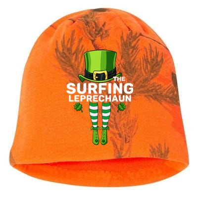 Surfing Leprechaun Costume Gift Matching Family Gift Kati - Camo Knit Beanie