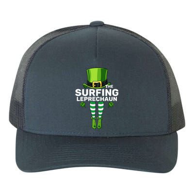 Surfing Leprechaun Costume Gift Matching Family Gift Yupoong Adult 5-Panel Trucker Hat