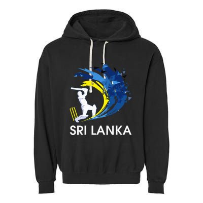 Sri Lanka Cricket 2024 Sri Lankan Cricket Jersey Garment-Dyed Fleece Hoodie