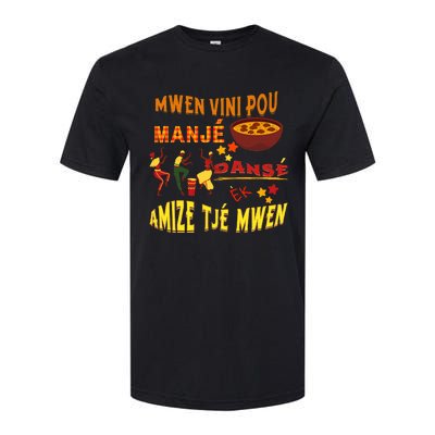 St. Lucia Creole Day Manje Danse Kweyol Day Softstyle CVC T-Shirt