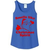 Smells Like Christmas Spirit Funny Santa Xmas Meaningful Gift Ladies Essential Tank