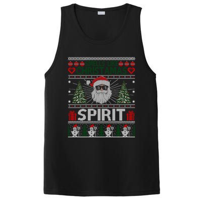 Smells Like Christmas Spirit Santa Claus Xmas Gift PosiCharge Competitor Tank