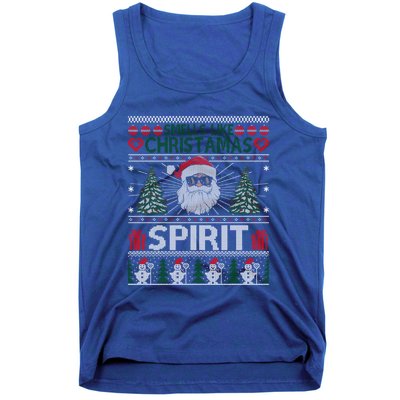 Smells Like Christmas Spirit Santa Claus Xmas Gift Tank Top