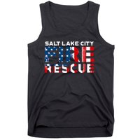 Salt Lake City Utah Fire Rescue Department Firefighters Duty Tank Top