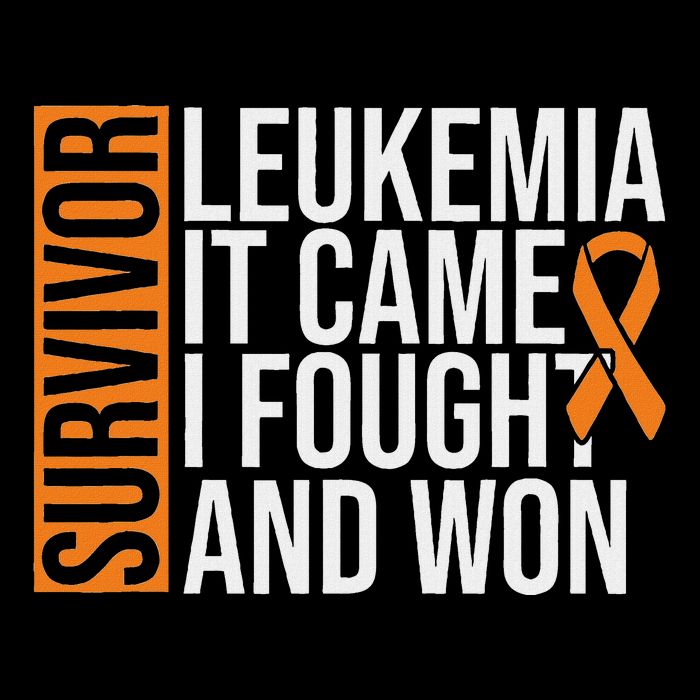 Survivor Leukemia Came Fought Won Leukemia Awareness Cancer Drawstring Bag