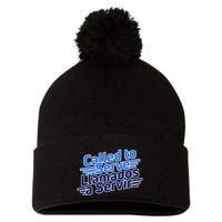 Spanish Language Called To Serve Lds Missionary Mission Pom Pom 12in Knit Beanie