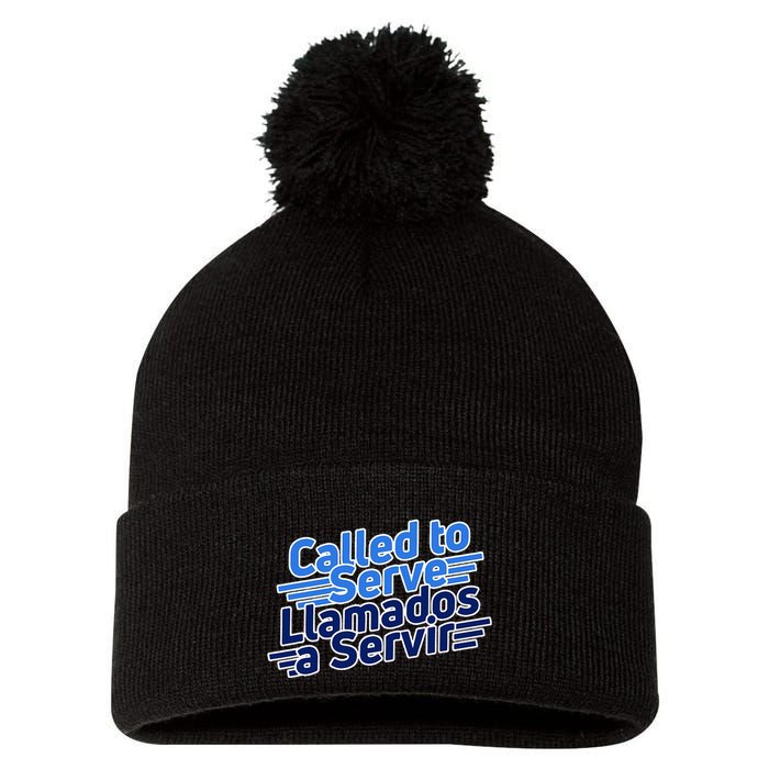Spanish Language Called To Serve Lds Missionary Mission Pom Pom 12in Knit Beanie