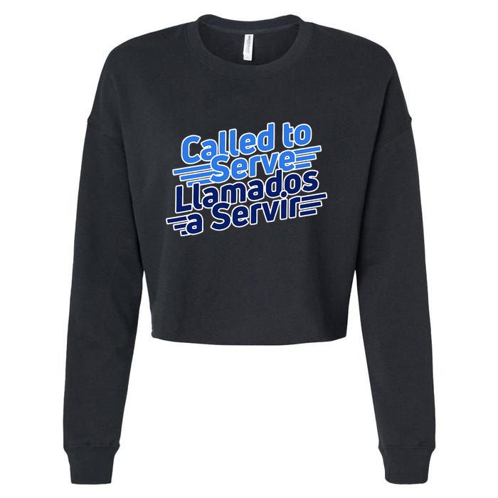 Spanish Language Called To Serve Lds Missionary Mission Cropped Pullover Crew