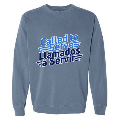 Spanish Language Called To Serve Lds Missionary Mission Garment-Dyed Sweatshirt