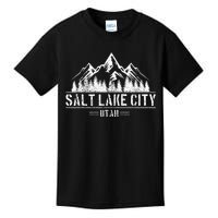 Salt Lake City Utah Mountains Nature Souvenir Kids T-Shirt