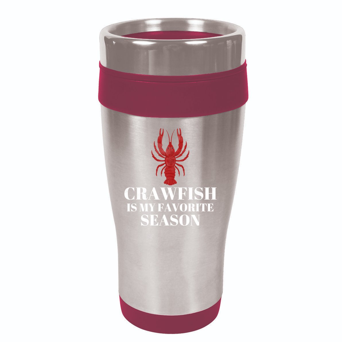 Seafood Lover Crawfish Is My Favorite Season Cool Gift 16oz Travel Tumbler