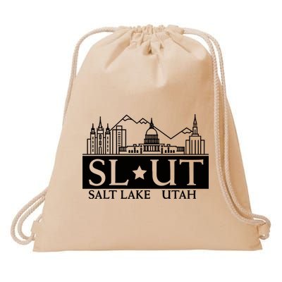 Salt Lake City Utah Ut Hometown Home State Pride Drawstring Bag