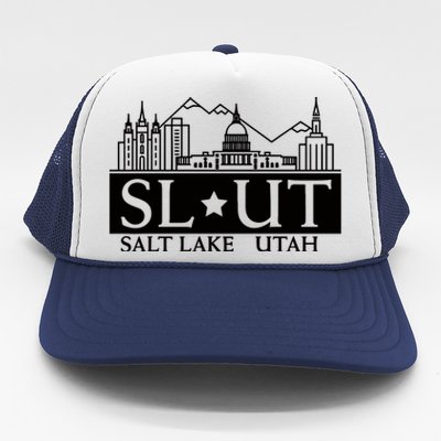 Salt Lake City Utah Ut Hometown Home State Pride Trucker Hat