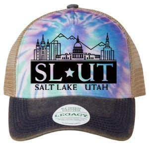 Salt Lake City Utah Ut Hometown Home State Pride Legacy Tie Dye Trucker Hat