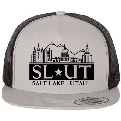 Salt Lake City Utah Ut Hometown Home State Pride Flat Bill Trucker Hat