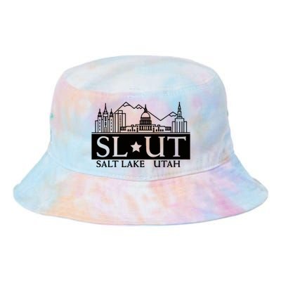 Salt Lake City Utah Ut Hometown Home State Pride Tie Dye Newport Bucket Hat