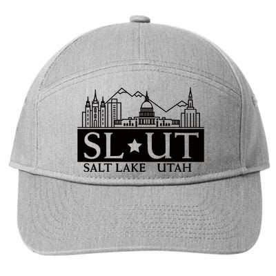 Salt Lake City Utah Ut Hometown Home State Pride 7-Panel Snapback Hat