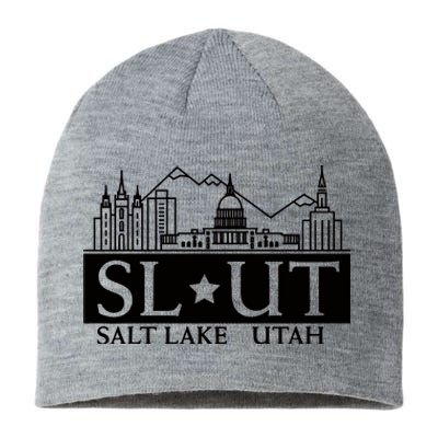 Salt Lake City Utah Ut Hometown Home State Pride Sustainable Beanie