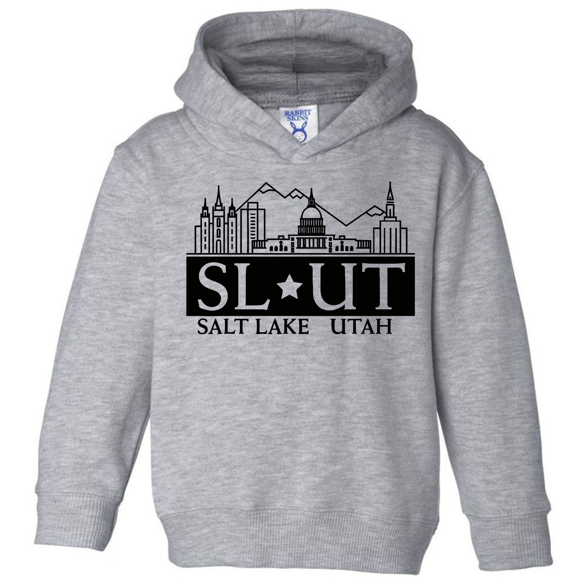 Salt Lake City Utah Ut Hometown Home State Pride Toddler Hoodie