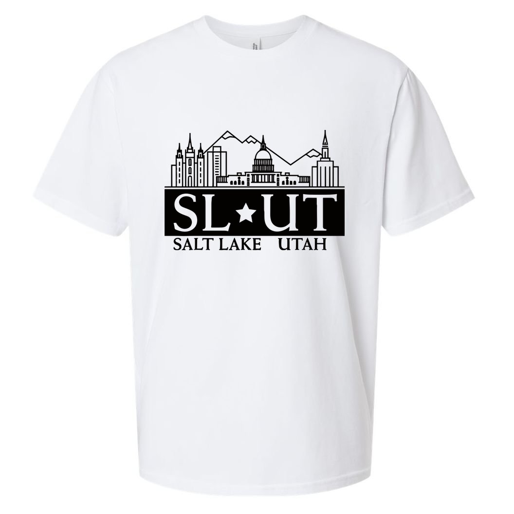 Salt Lake City Utah Ut Hometown Home State Pride Sueded Cloud Jersey T-Shirt