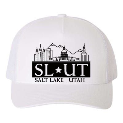 Salt Lake City Utah Ut Hometown Home State Pride Yupoong Adult 5-Panel Trucker Hat