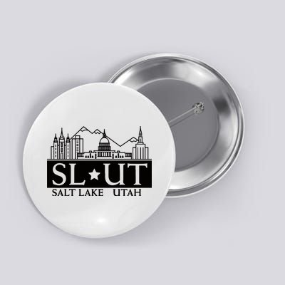 Salt Lake City Utah Ut Hometown Home State Pride Button