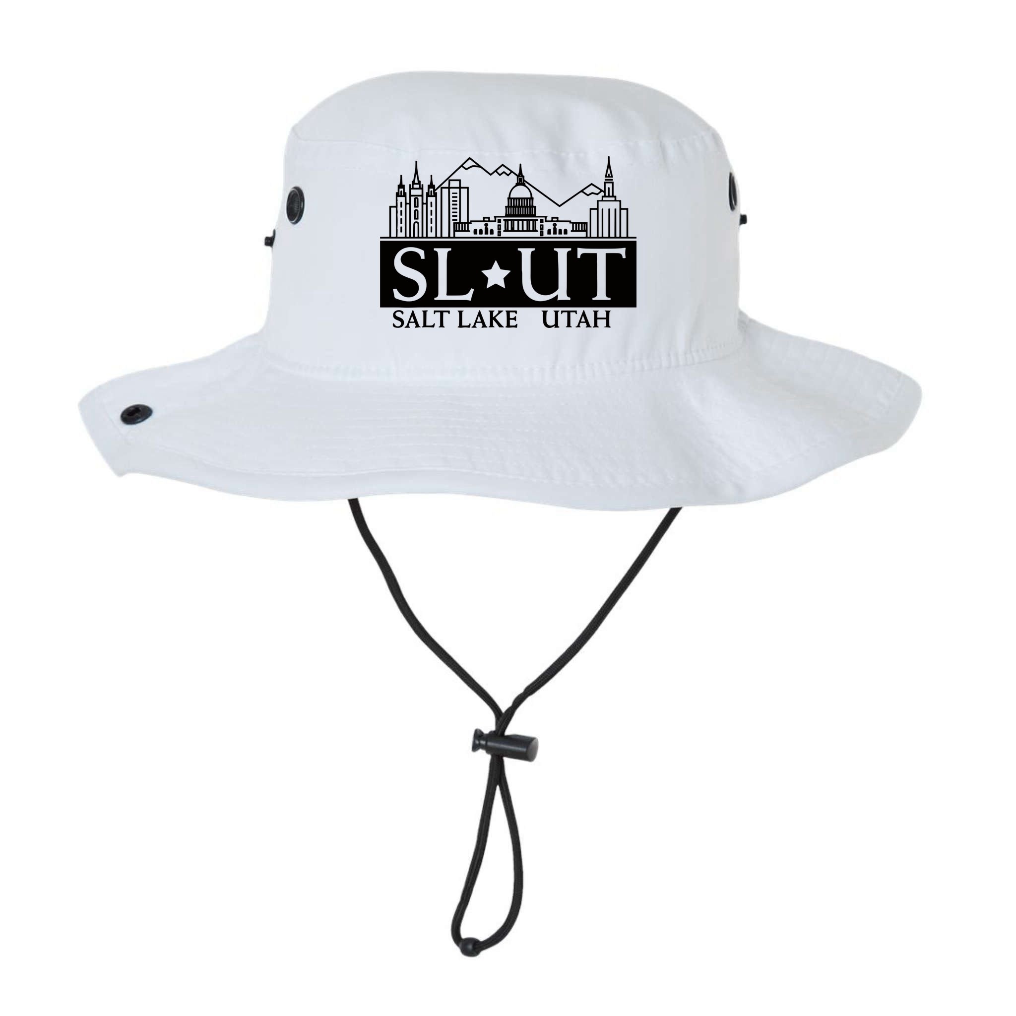 Salt Lake City Utah Ut Hometown Home State Pride Bucket Hat