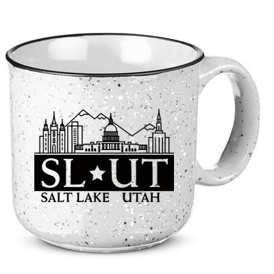 Salt Lake City Utah Ut Hometown Home State Pride 15oz Campfire Ceramic Mug