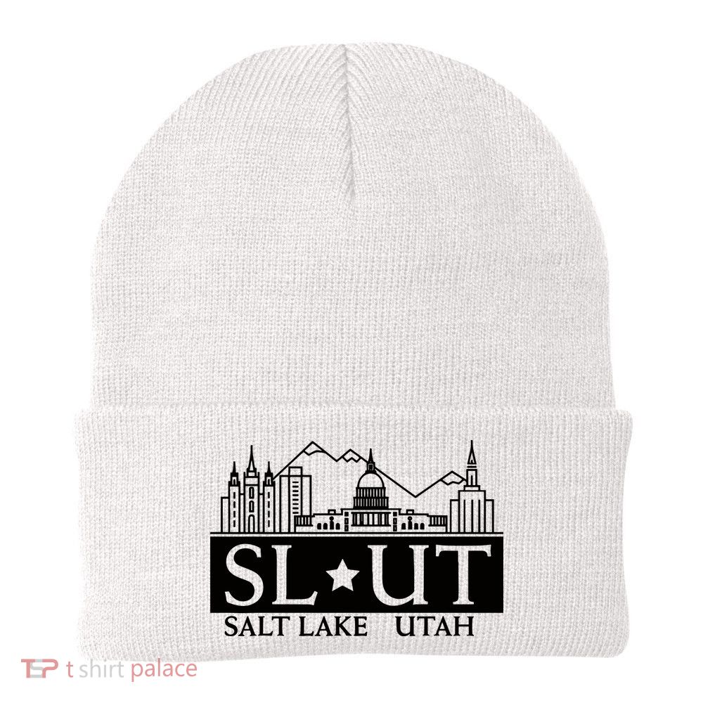 Salt Lake City Utah Ut Hometown Home State Pride Beanie