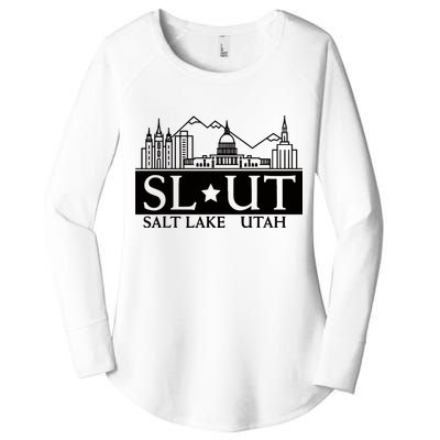 Salt Lake City Utah Ut Hometown Home State Pride Women's Perfect Tri Tunic Long Sleeve Shirt