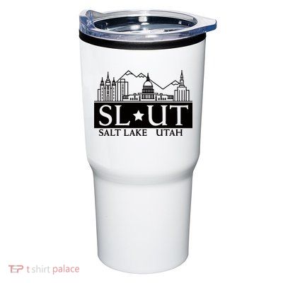 Salt Lake City Utah Ut Hometown Home State Pride Tumbler