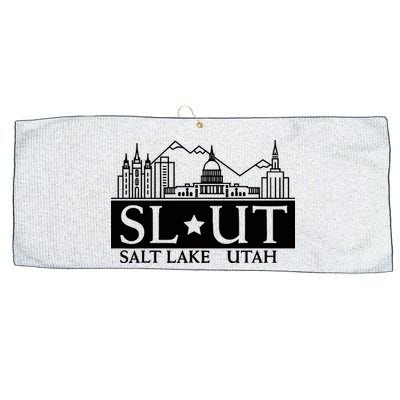 Salt Lake City Utah Ut Hometown Home State Pride Large Microfiber Waffle Golf Towel