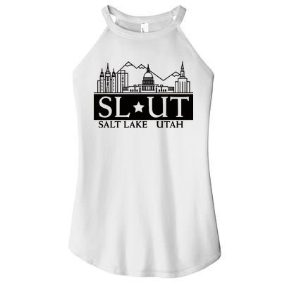 Salt Lake City Utah Ut Hometown Home State Pride Women's Perfect Tri Rocker Tank